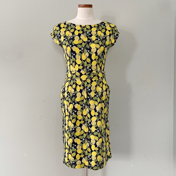 Boden Dresses & Skirts - Boden Yellow Florrie Jersey midi dress NWOT size 4R
